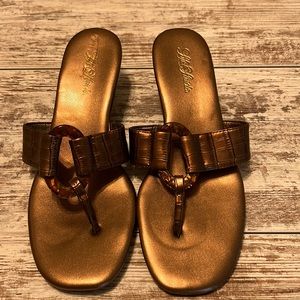 Life Stride Size 8 Wedge Sandals